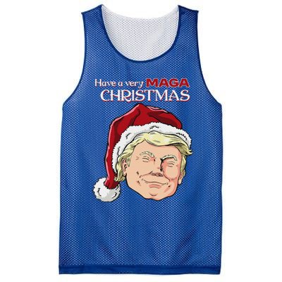 Have A Very Maga Christmas Mesh Reversible Basketball Jersey Tank