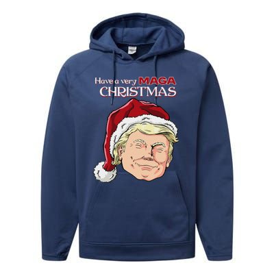 Have A Very Maga Christmas Performance Fleece Hoodie