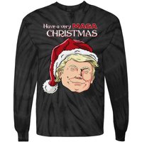 Have A Very Maga Christmas Tie-Dye Long Sleeve Shirt