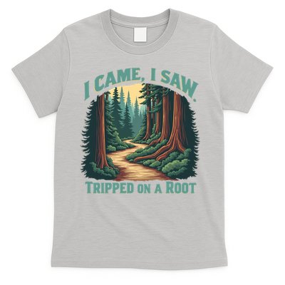  Hiking Adventure Vintage  I Came I Saw I Tripped On A Root T-Shirt