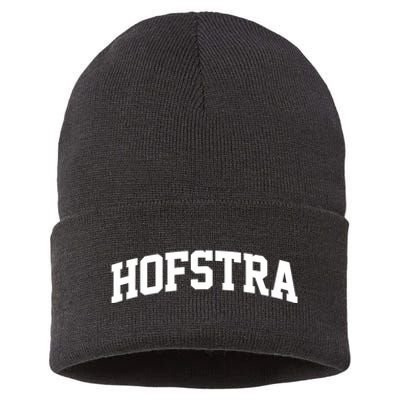 H.O.F.S.T.R.A Arch Vintage Retro College Athletic Sports Sustainable Knit Beanie