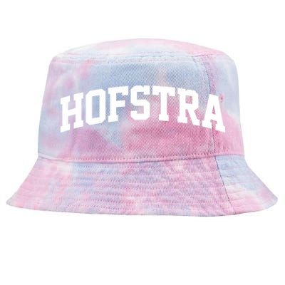 H.O.F.S.T.R.A Arch Vintage Retro College Athletic Sports Tie-Dyed Bucket Hat