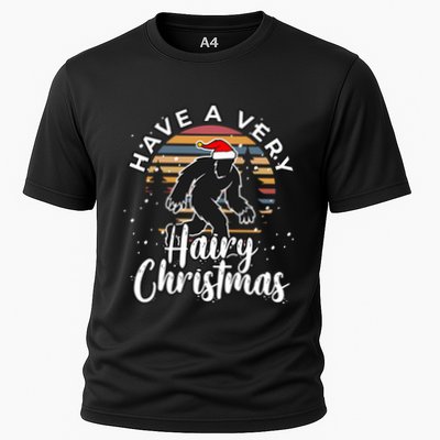 Have A Very Hairy Christmas Bigfoot Sasquatch Great Gift Performance Shirt