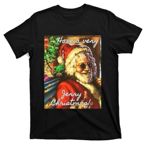 Have A Very Jerry Christmas Garcia Santa Holiday T-Shirt