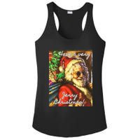 Have A Very Jerry Christmas Garcia Santa Holiday Ladies PosiCharge Competitor Racerback Tank