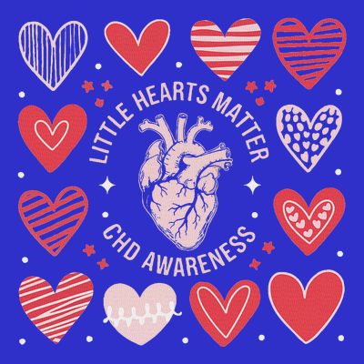 Heart Anatomy Valentine Little Heart Matter Chd Awareness T-Shirt