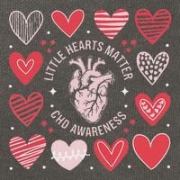 Heart Anatomy Valentine Little Heart Matter Chd Awareness Cotton Canvas Backpack