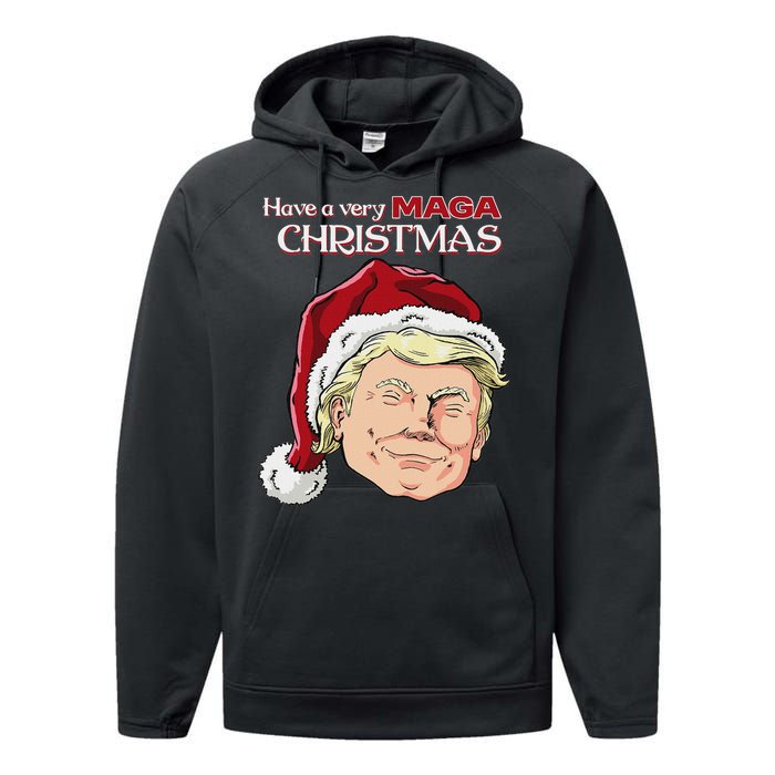 Have A Very Maga Christmas Performance Fleece Hoodie