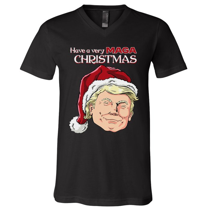 Have A Very Maga Christmas V-Neck T-Shirt