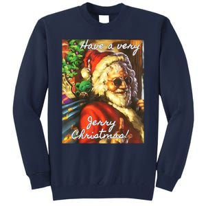 Have A Very Jerry Christmas Santa Holiday Tall Sweatshirt