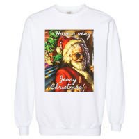 Have A Very Jerry Christmas Santa Holiday Garment-Dyed Sweatshirt