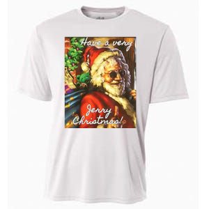 Have A Very Jerry Christmas Santa Holiday Cooling Performance Crew T-Shirt