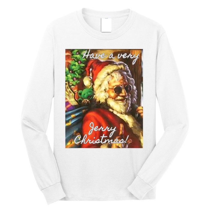 Have A Very Jerry Christmas Santa Holiday Long Sleeve Shirt