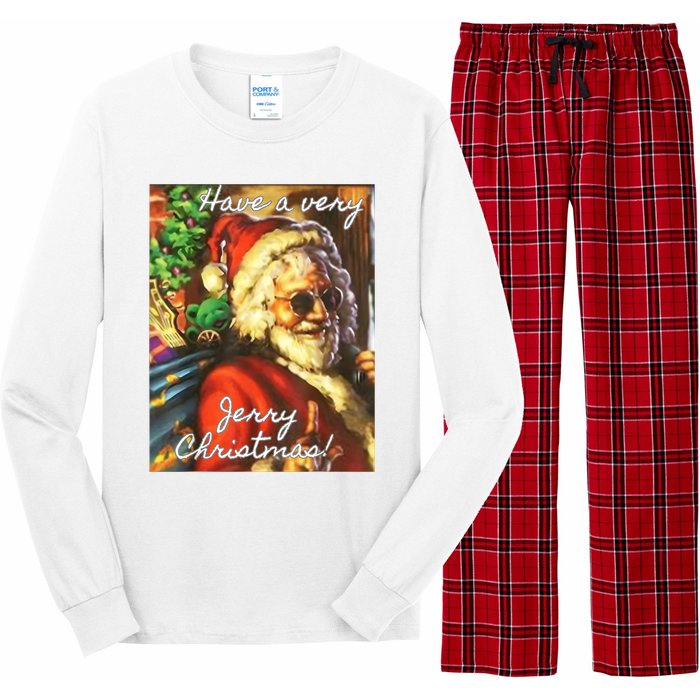 Have A Very Jerry Christmas Santa Holiday Long Sleeve Pajama Set