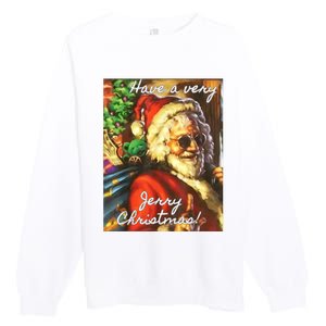 Have A Very Jerry Christmas Santa Holiday Premium Crewneck Sweatshirt