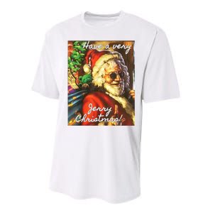 Have A Very Jerry Christmas Santa Holiday Performance Sprint T-Shirt