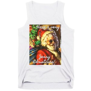 Have A Very Jerry Christmas Santa Holiday Tank Top