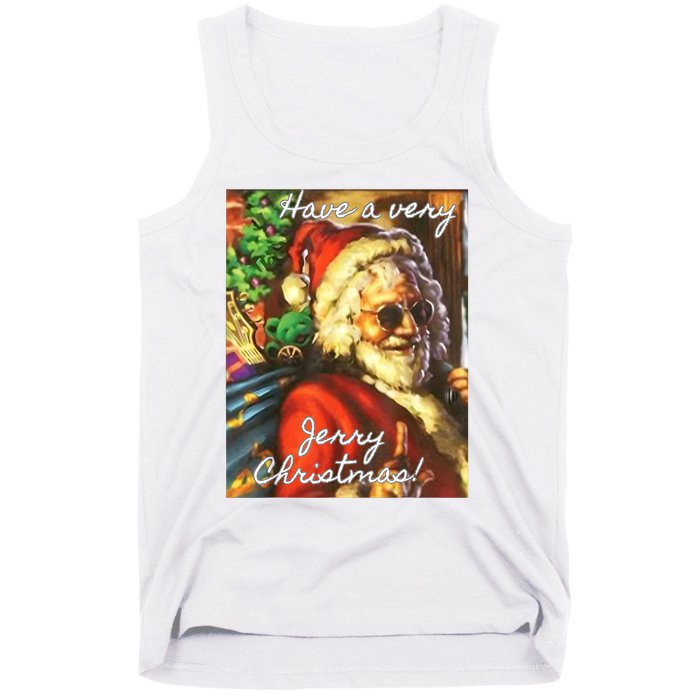 Have A Very Jerry Christmas Santa Holiday Tank Top