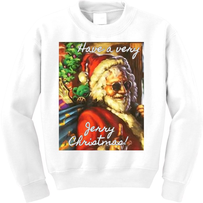 Have A Very Jerry Christmas Santa Holiday Kids Sweatshirt