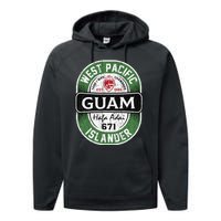 Hafa Adai Vintage Guam Performance Fleece Hoodie