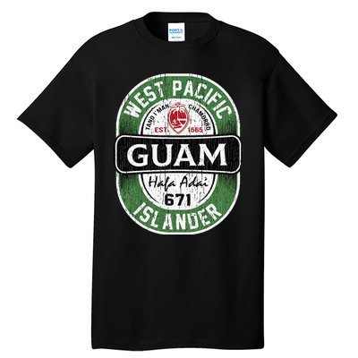 Hafa Adai Vintage Guam Tall T-Shirt