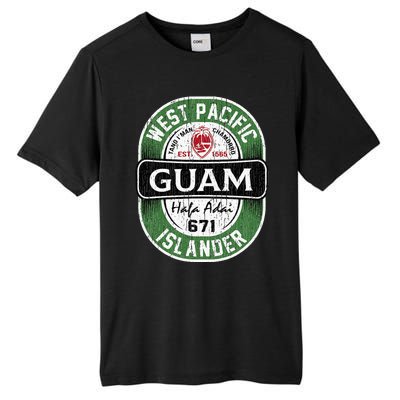 Hafa Adai Vintage Guam Tall Fusion ChromaSoft Performance T-Shirt