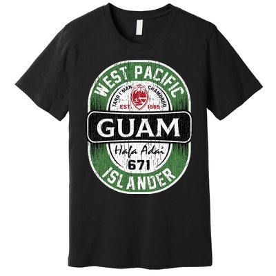 Hafa Adai Vintage Guam Premium T-Shirt