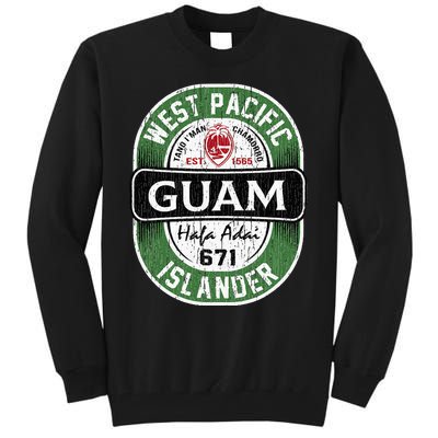 Hafa Adai Vintage Guam Tall Sweatshirt