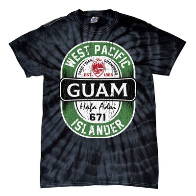 Hafa Adai Vintage Guam Tie-Dye T-Shirt