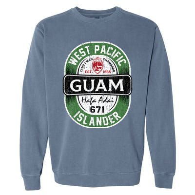 Hafa Adai Vintage Guam Garment-Dyed Sweatshirt