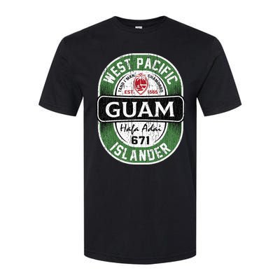 Hafa Adai Vintage Guam Softstyle CVC T-Shirt