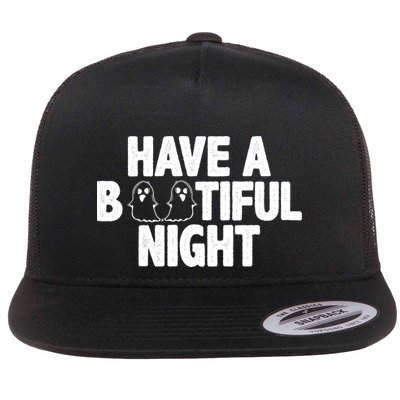 Have A Bootiful Night Flatbill Hat