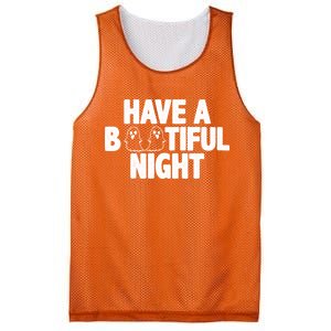 Have A Bootiful Night Mesh Reversible Basketball Jersey Tank