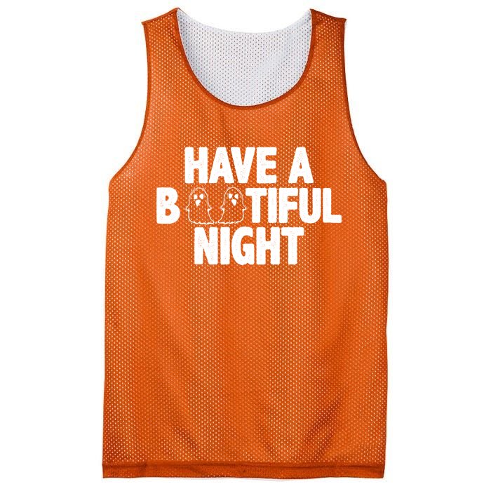 Have A Bootiful Night Mesh Reversible Basketball Jersey Tank