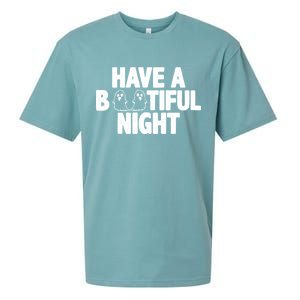 Have A Bootiful Night Sueded Cloud Jersey T-Shirt