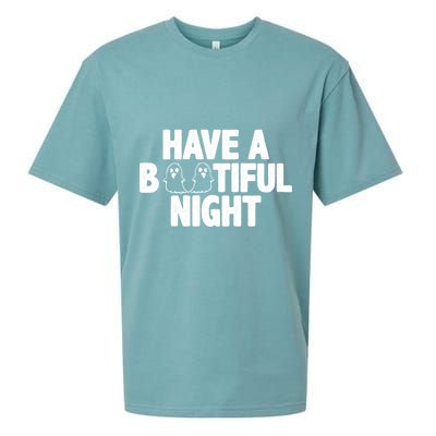 Have A Bootiful Night Sueded Cloud Jersey T-Shirt