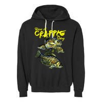 Have A Crappie Day Panfish Funny Fishing  Garment-Dyed Fleece Hoodie