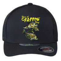Have A Crappie Day Panfish Funny Fishing  Flexfit Unipanel Trucker Cap