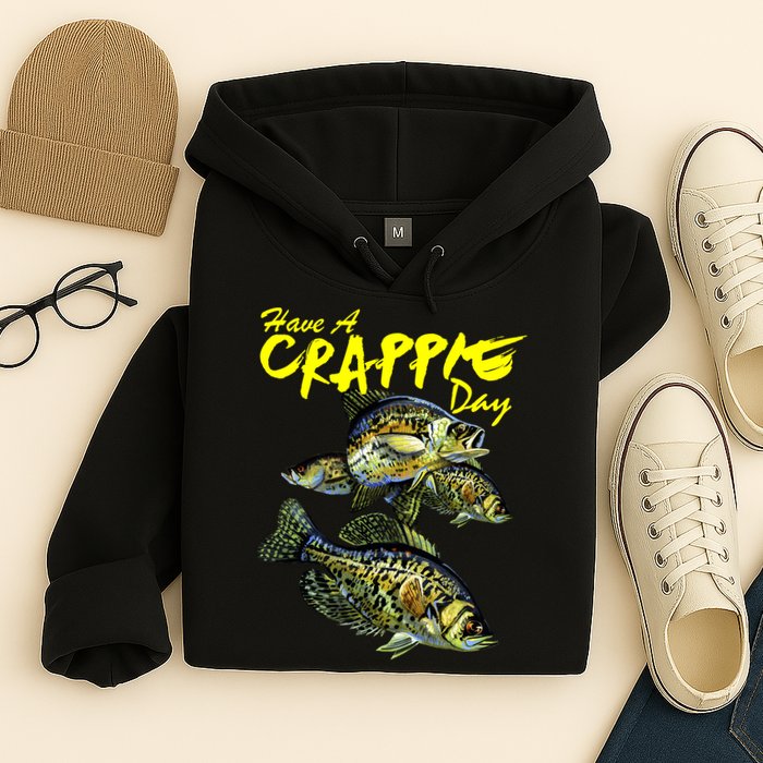 Have A Crappie Day Panfish Funny Fishing  Hoodie
