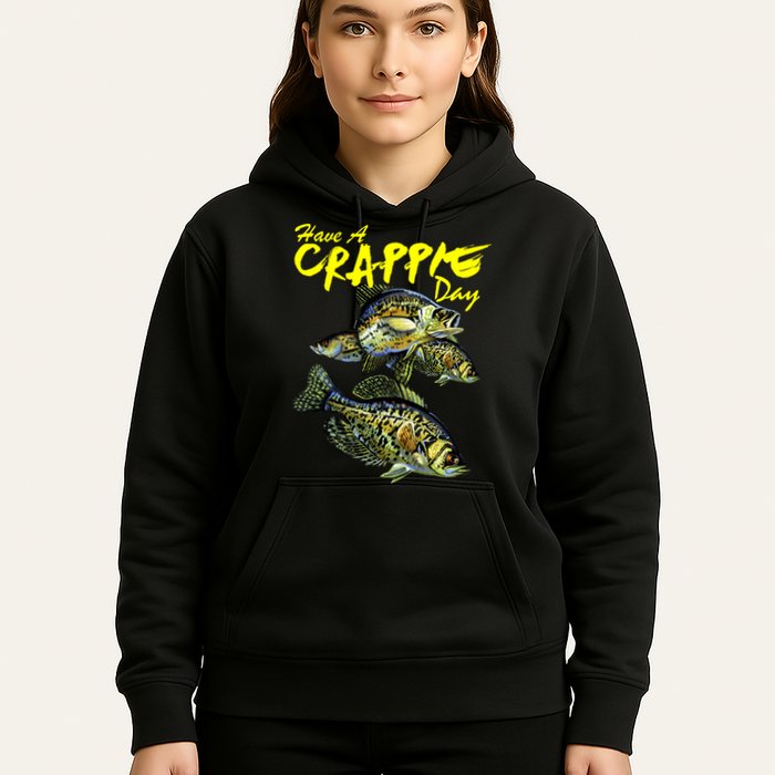 Have A Crappie Day Panfish Funny Fishing  Hoodie