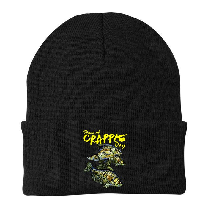 Have A Crappie Day Panfish Funny Fishing  Beanie