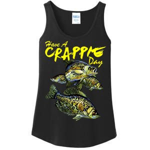 Have A Crappie Day Panfish Funny Fishing  Ladies Essential Tank