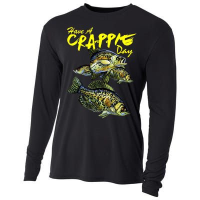 Have A Crappie Day Panfish Funny Fishing  Cooling Performance Long Sleeve Crew