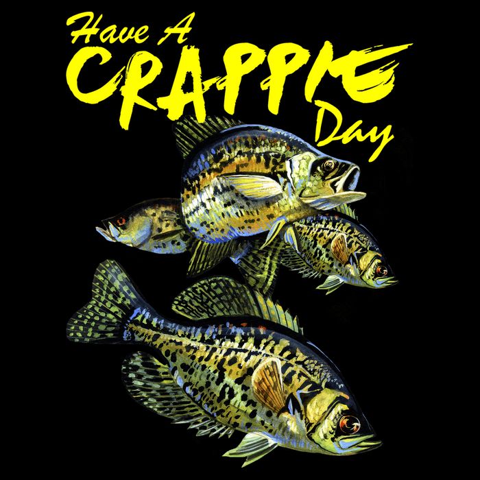 Have A Crappie Day Panfish Funny Fishing  Premium T-Shirt