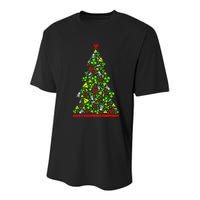 Have a Disastrous Christmas Bio Hazard Skull Youth Performance Sprint T-Shirt