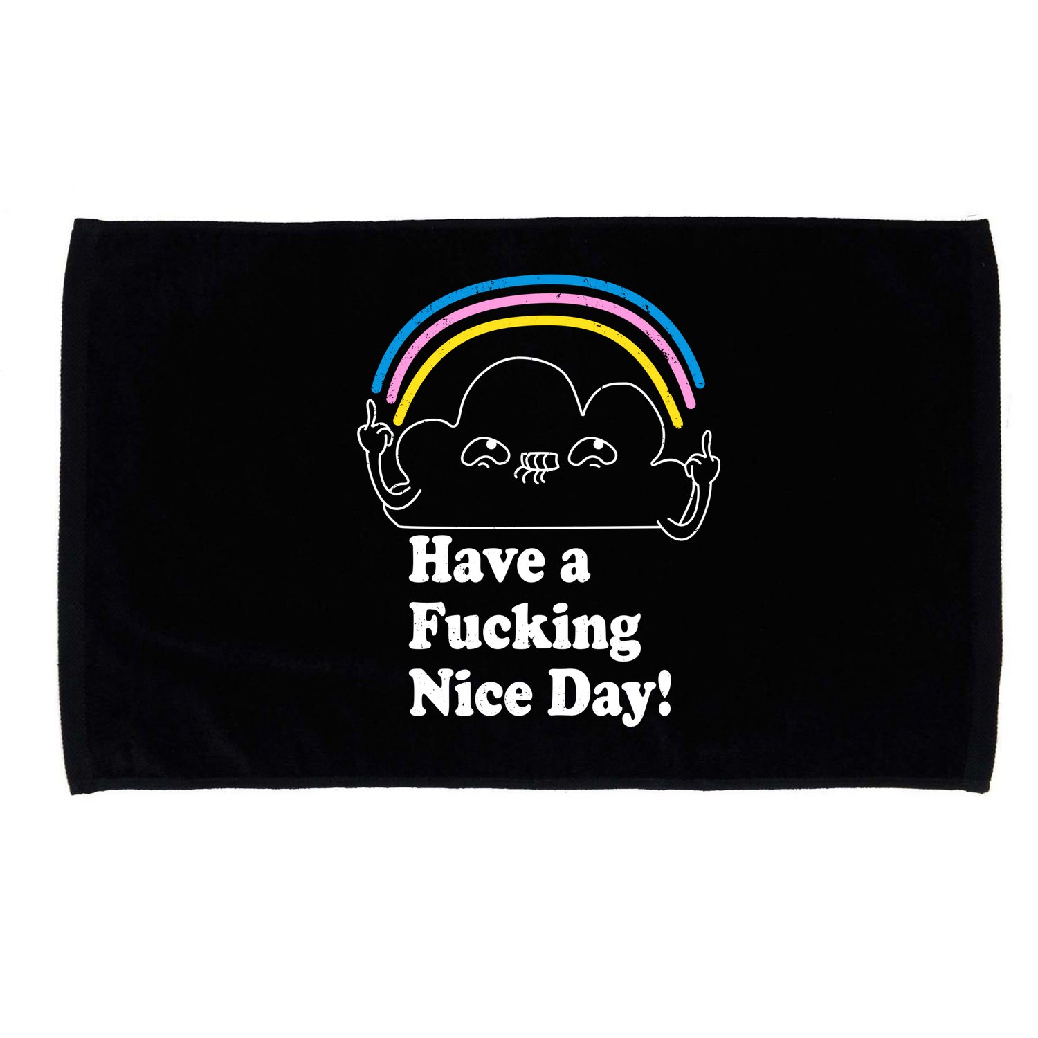 Have A F*cking Nice Day Microfiber Hand Towel