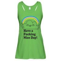 Have A F*cking Nice Day Ladies Essential Flowy Tank
