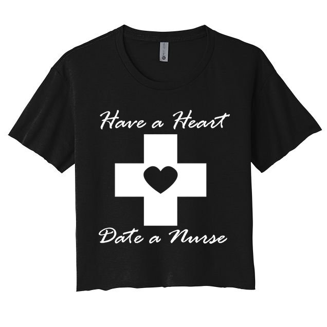 Have A heart Date A Nurse Crop Top