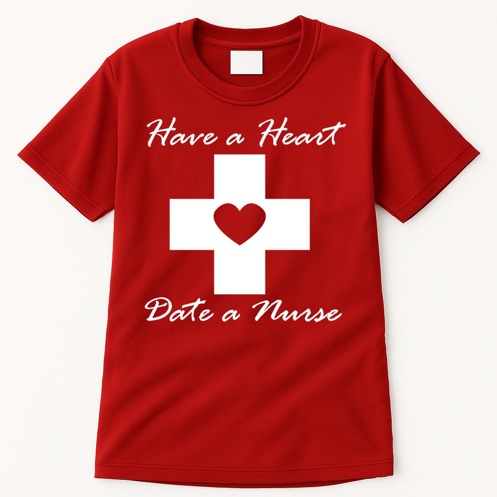 Have A heart Date A Nurse Tall T-Shirt