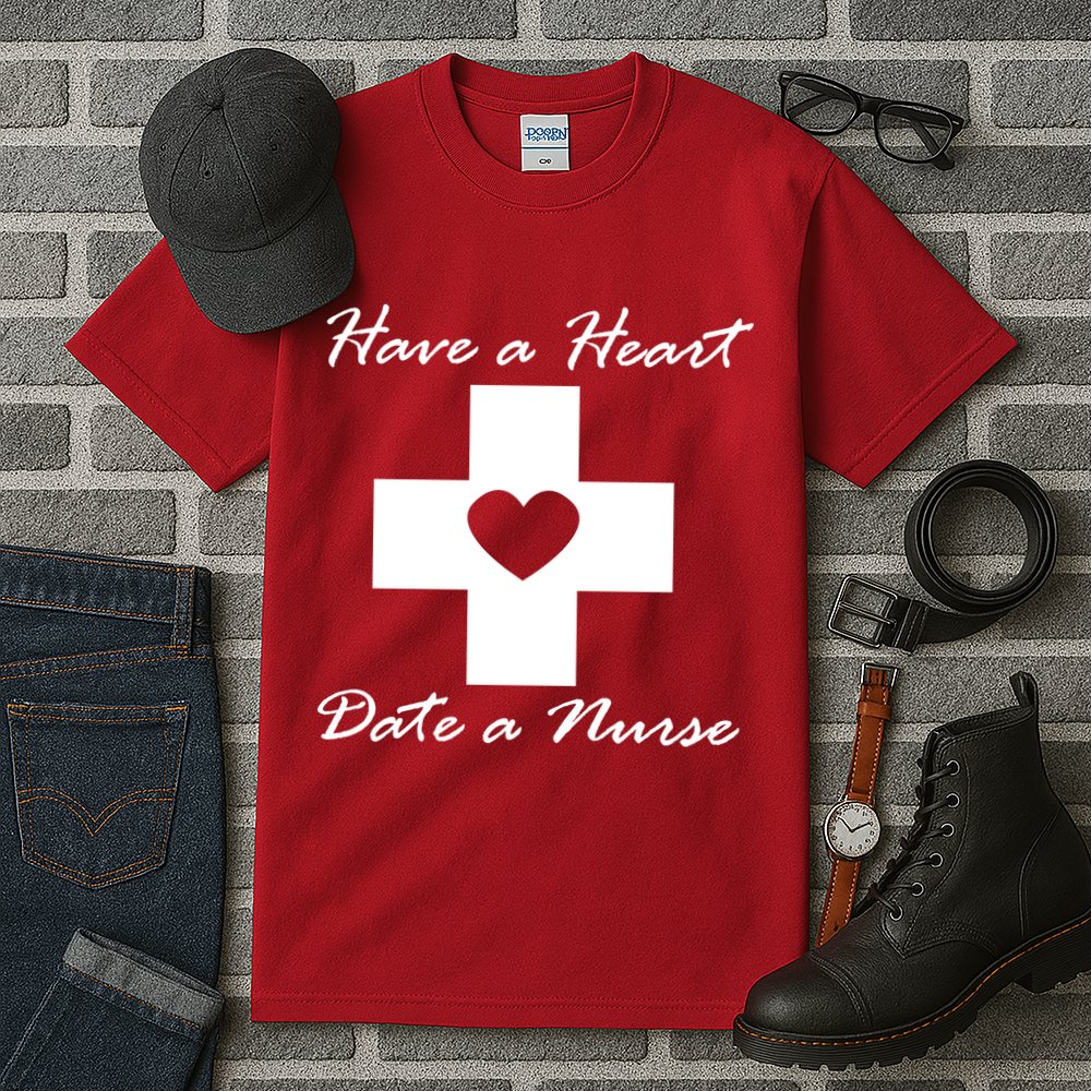 Have A heart Date A Nurse Tall T-Shirt